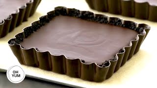 How to Make Individual Chocolate Ganache Tarts
