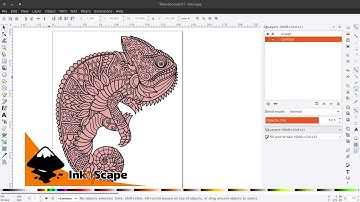 Inkscape: Creating an outline