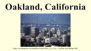 Oakland, California