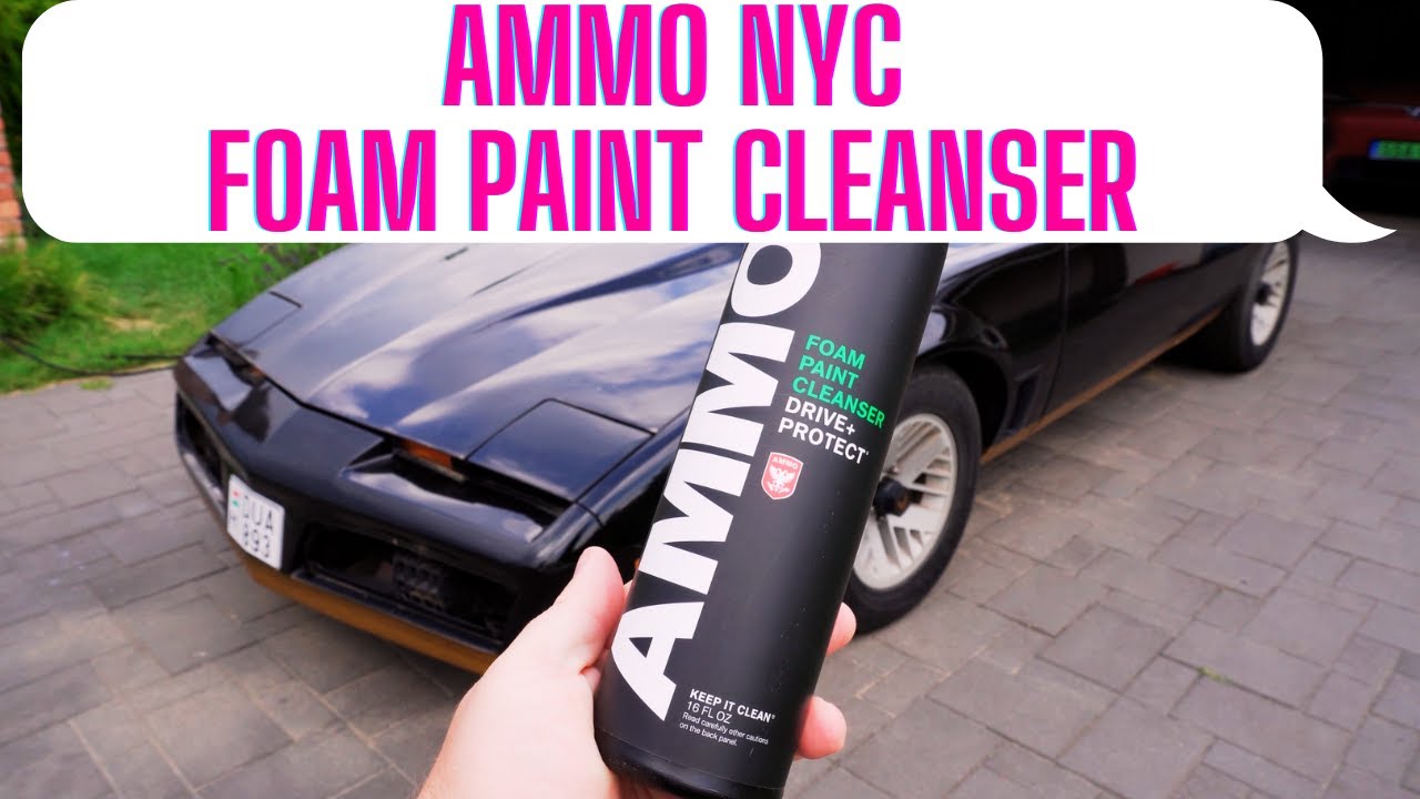 AMMO Foam Paint Cleanser – AMMONYC