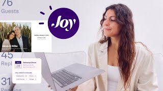 Design a wedding website with Joy! A free and quality website + mobile app for guests screenshot 2