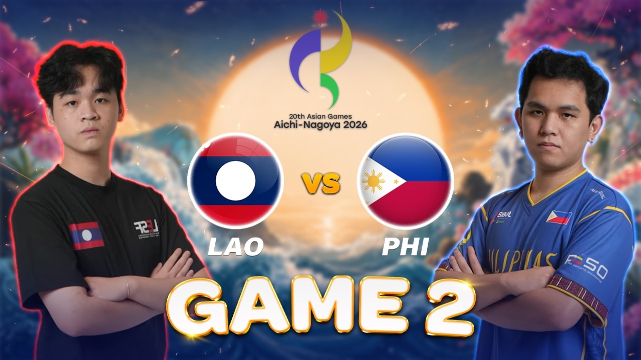 PHILIPPINES vs LAOS [GAME 2] - Asian Games - SEA Qualifiers