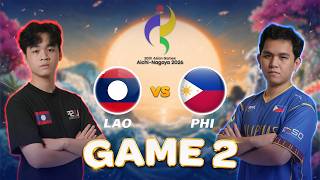 PHILIPPINES vs LAOS [GAME 2] - Asian Games - SEA Qualifiers screenshot 2