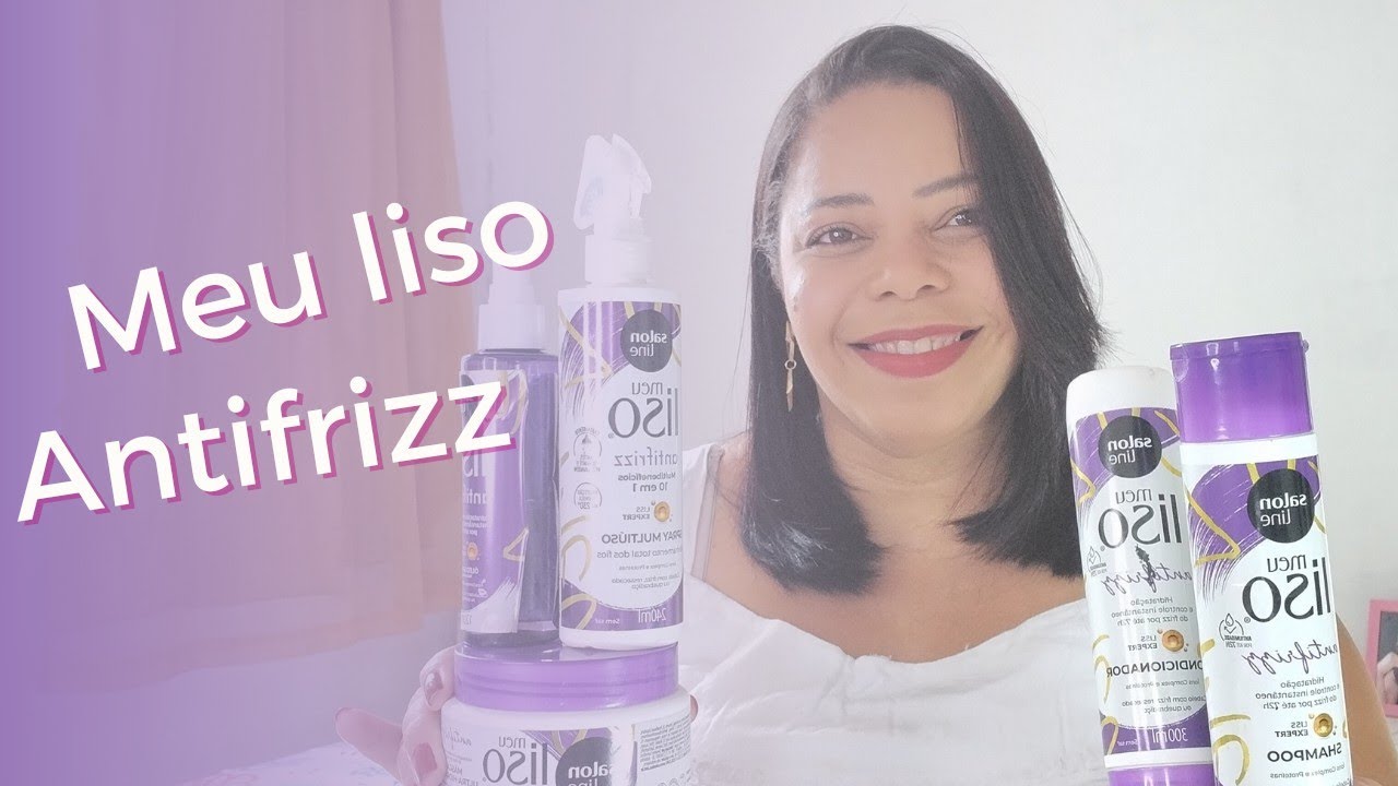 O MELHOR KIT DE TRATAMENTO MEU LISO ANTIFRIZZ DA SALON LINE