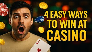 ♠️ 4 Ways to Beat the Casino | Secrets Pro Gamblers Use! 🔥#gambling #gambler  #poker #baccarat