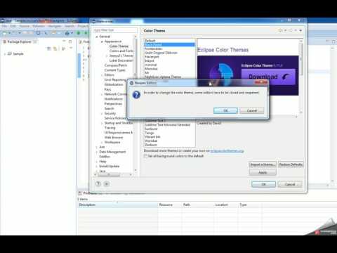 Eclipse Themes for Editors