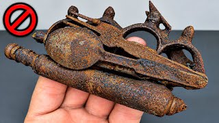 🔥Restoration of a Mysterious Vintage Prison-Made Object | What Was Inside This?