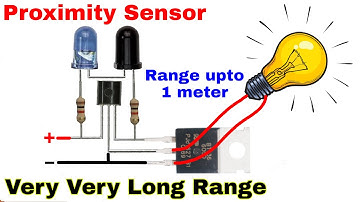 Diy Long Range Obstacle Detector Circuit..Very Very Long Range IR Proximity Sensor Circuit