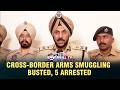 CROSS-BORDER ARMS SMUGGLING BUSTED, 5 ARRESTED