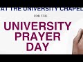 UNIVERSITY PRAYER DAY EMPOWERED IN CHRIST FOR UNITY AND GROWTH 19th March 2026 PART 1