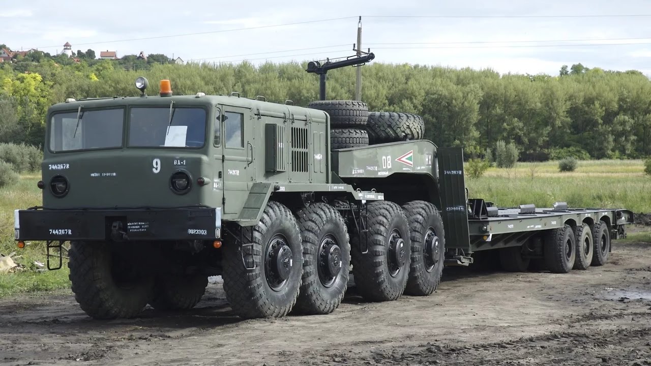 Маз 537 trumpeter