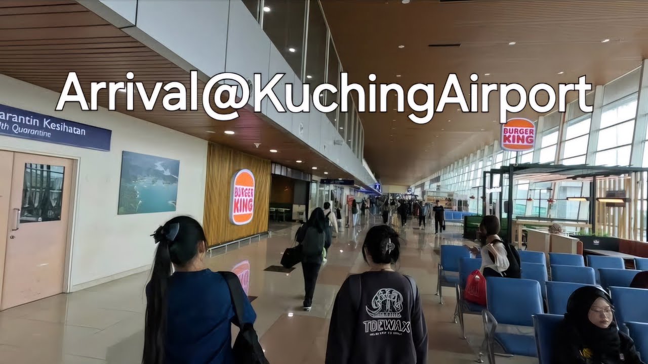 Kuching Airport ARRIVAL TOUR✈️Home Sweet Home🥰
