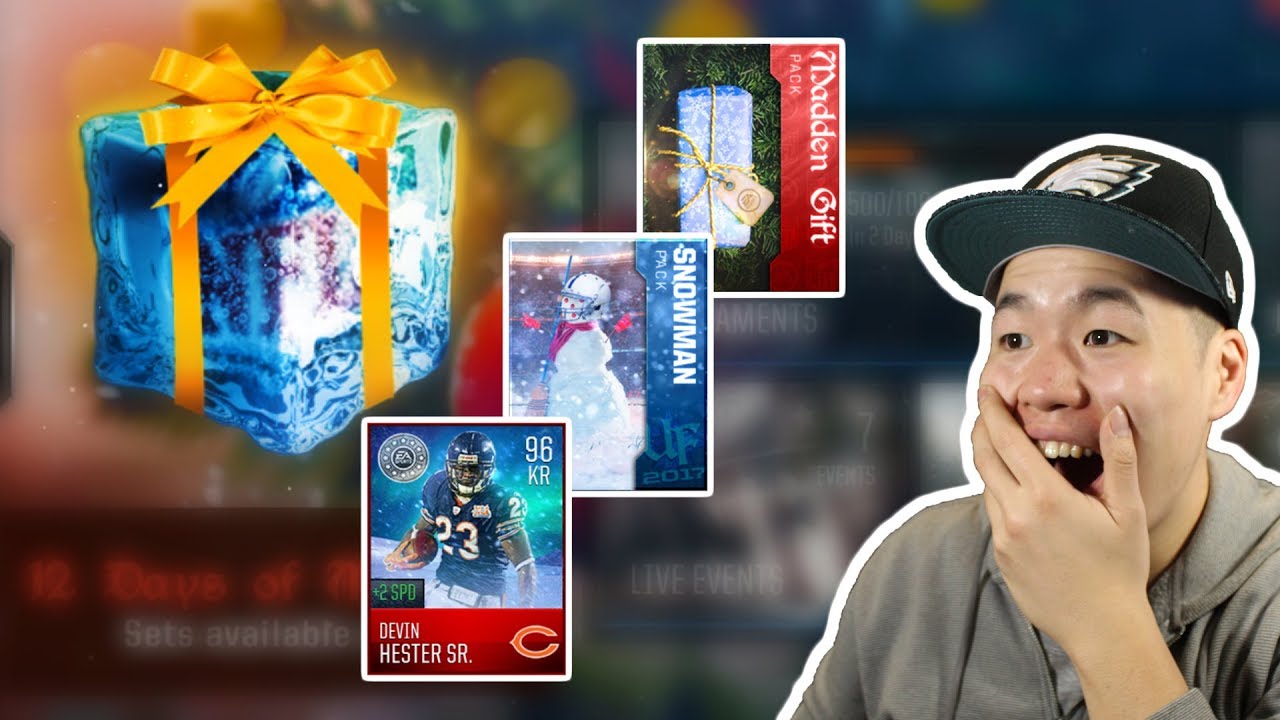 Madden Mobile 18 Ultimate Freeze is Here - So Many Presents