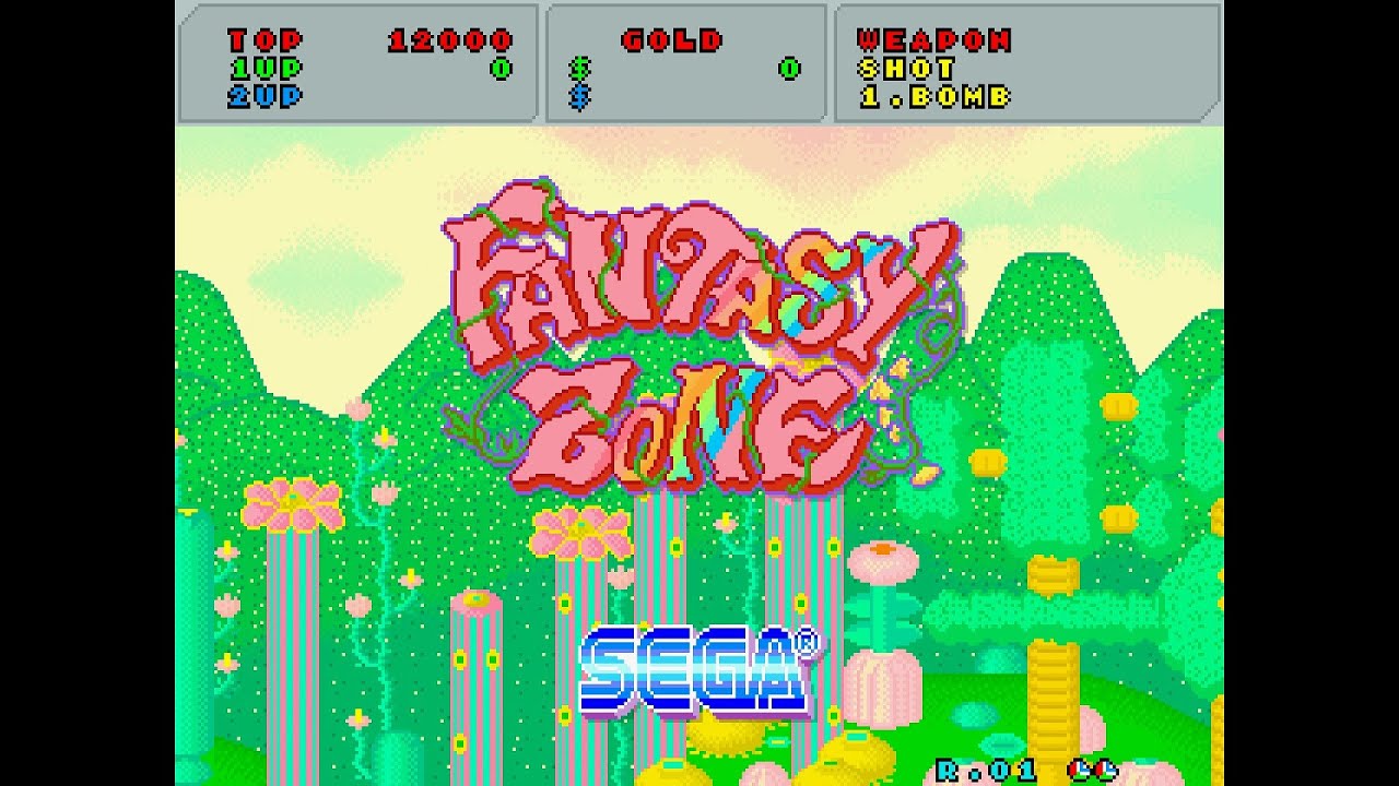 FANTASY ZONE ファンタジーゾーン 日本版 011 Boss (arcade game music