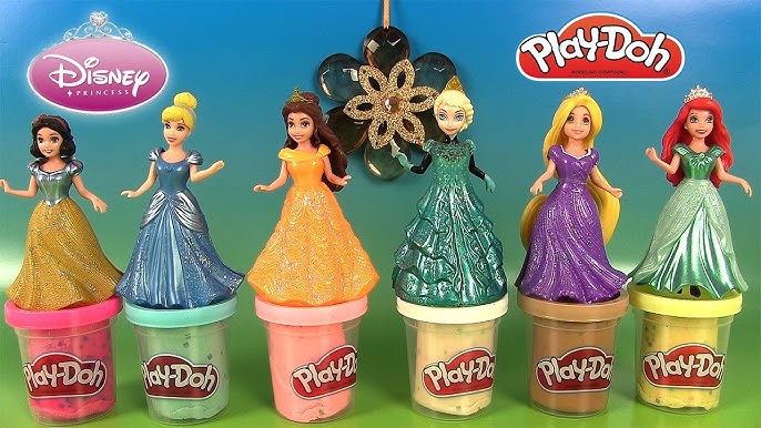 Jouet Raiponce Coiffures Royales Pâte à modeler Play Doh Disney Princess  Hasbro - Activités manuelles et fournitures - La Boutique Disney