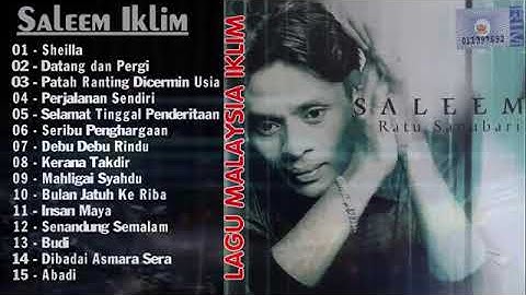 SALEEM IKLIM - Hits lagu malaysia pilihan terbaik slow rock malaysia populer