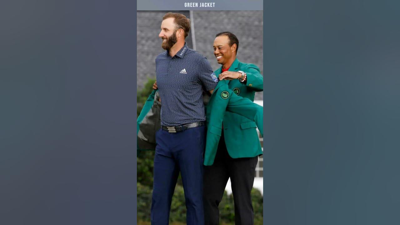 Why golfers want a green jacket? YouTube