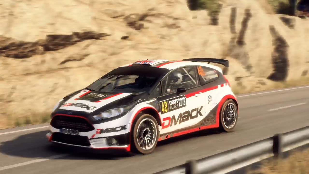 Ford Fiesta R5 - DiRT Rally 2.0 replay(gameplay), SPAIN - YouTube