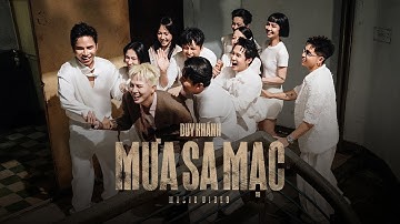 MƯA SA MẠC - DUY KHÁNH || OFFICIAL MUSIC VIDEO