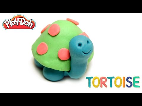 Learn How to Make DIY Tortoise with Play Doh for Kids + More Colors Videos