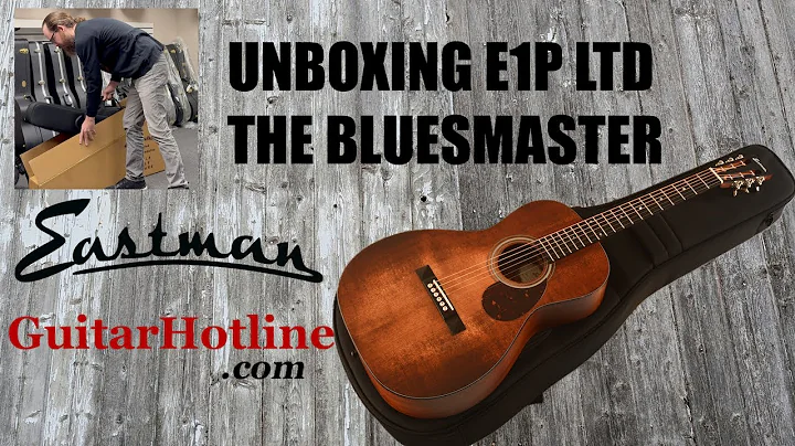 Unboxing Eastman E1P The Bluesmaster Limited Edition at GuitarHotline😎 12 Fret Parlor Guitar