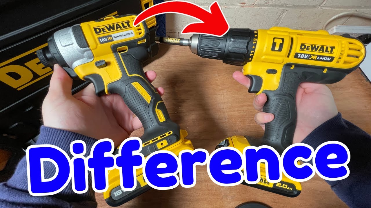 Дрель DeWALT или ударный шуруповёрт — в чём разница и какой из них лучше использовать?