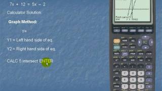 Solve A Linear Equation