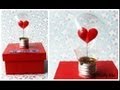 DIY: Caixa decorada com lâmpada do amor