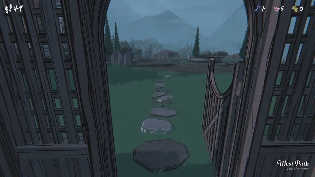 Opening the Garage Door in BLUE PRINCE