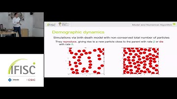 Interacting particle systems with mobility and demographic dynamics as biological models