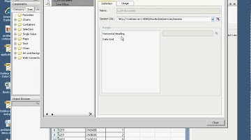 Xcelsius and BW with Live Office: step 5 (Xcelsius)
