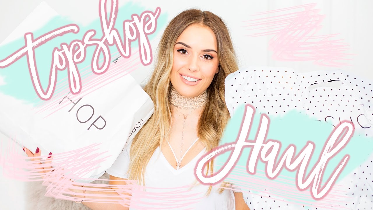 TOPSHOP HAUL UNBOXING AND TRY ON | Hello October