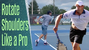 Unleash the Power of Shoulder Rotation on Your Serve