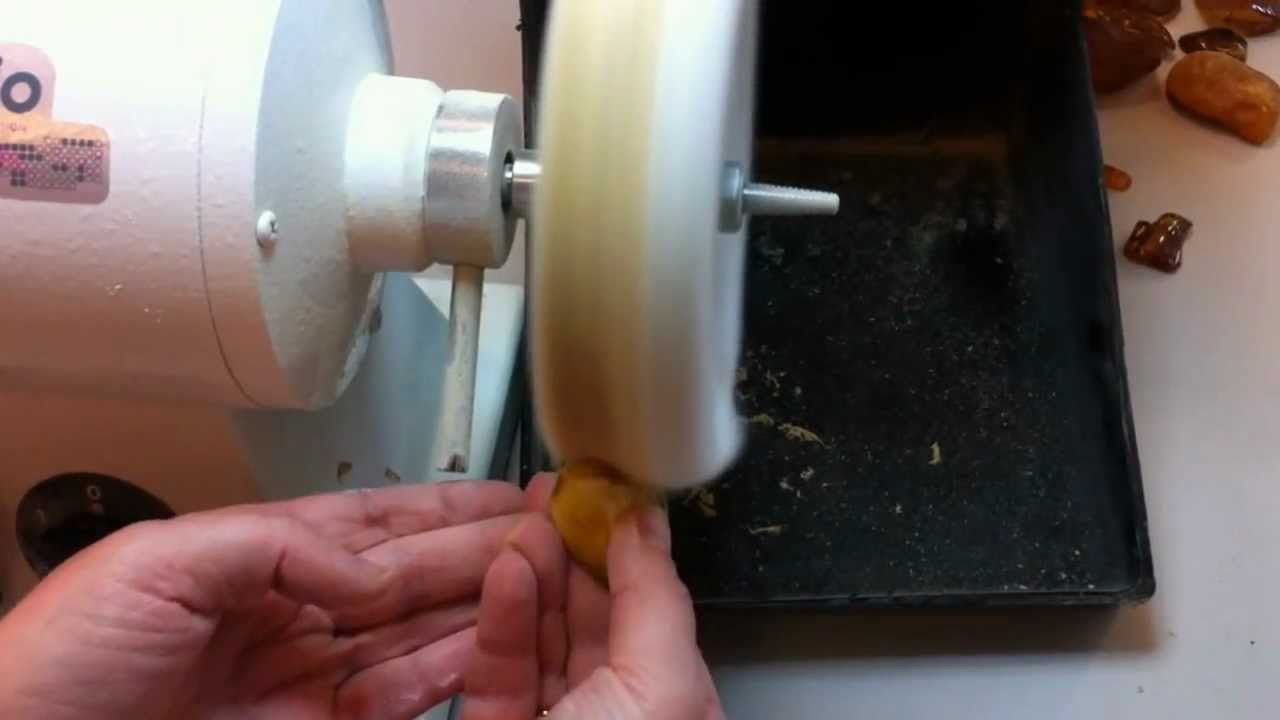 Amber processing - how to make amber jewelry