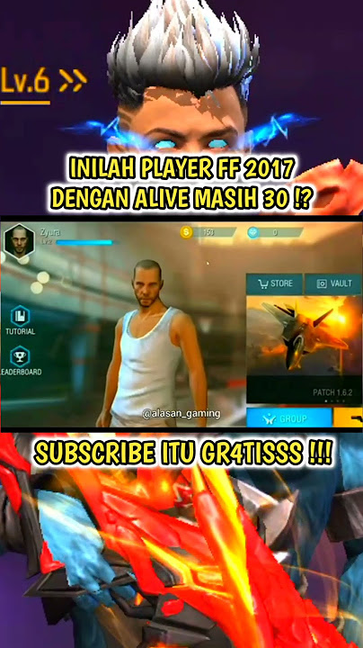 INILAH PLAYER PERTAMA FF 2017 ‼️ BENAR GK SIH ⁉️