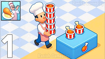 Chicken Fries - Gameplay Walkthrough Part 1 - Crispy Fun Big Coins (Android, iOS)