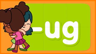 Learn to read words in the “ug” Word Family | Turn And Learn ABCs screenshot 4