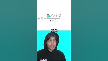 Integration with partial fractions (AI lesson)