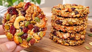No Sugar! Healthy Snack with No Flour and No Gluten! Everyday Energy Dessert!