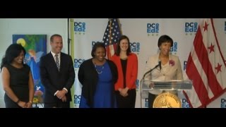 Mayor Bowser, DC Public Education Fund Announce $4 Million DCPS Investment, 6/16/15