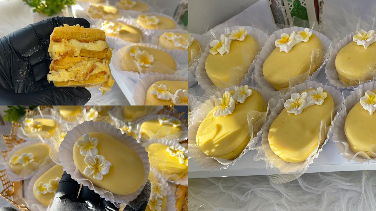 #حلويات_العيد2025 صابلي بذوق الليمون 🍋 منعش بعجينة تذوب في الفم وكريمة خفيفة