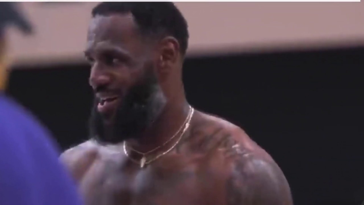 Lebron James New Look and Starting 