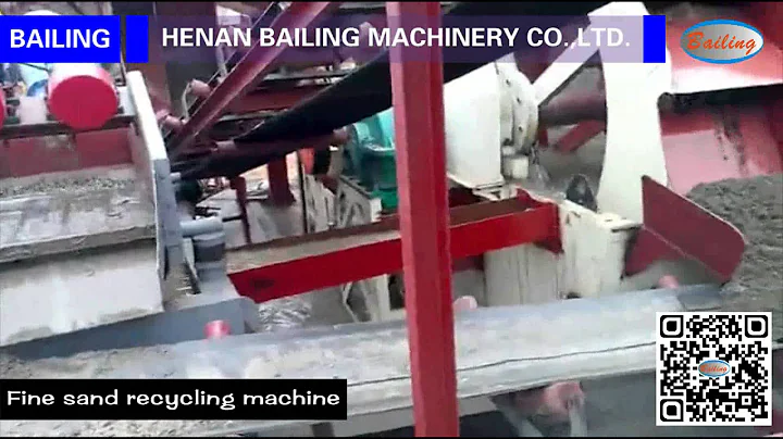 Job site & structure of Fine sand recycling machine