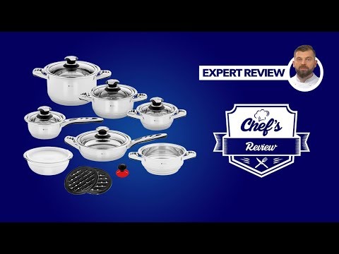 Cookware Set - 16 Pieces Royal Catering RCST-16PI | Expert Review