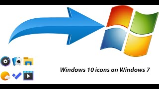 Windows 10 icons on Windows 7