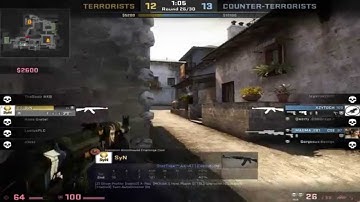 CS:GO 1 V 5 Clutch