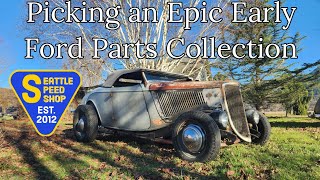 Picking a Epic Hot Rod Collection in Washington State Incredible Early Ford Parts stash 3234 Fords.