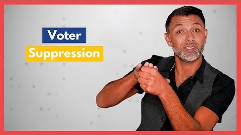 SignVote Series: Voter Suppression in ASL