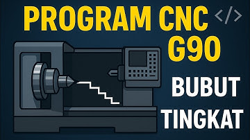 Pemrograman CNC Bubut G90 | Simulasi Mudah di CNC Simulator