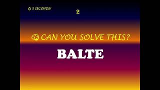 Full Can You Solve This Anagram in 10 Seconds 🟢 EASY Update